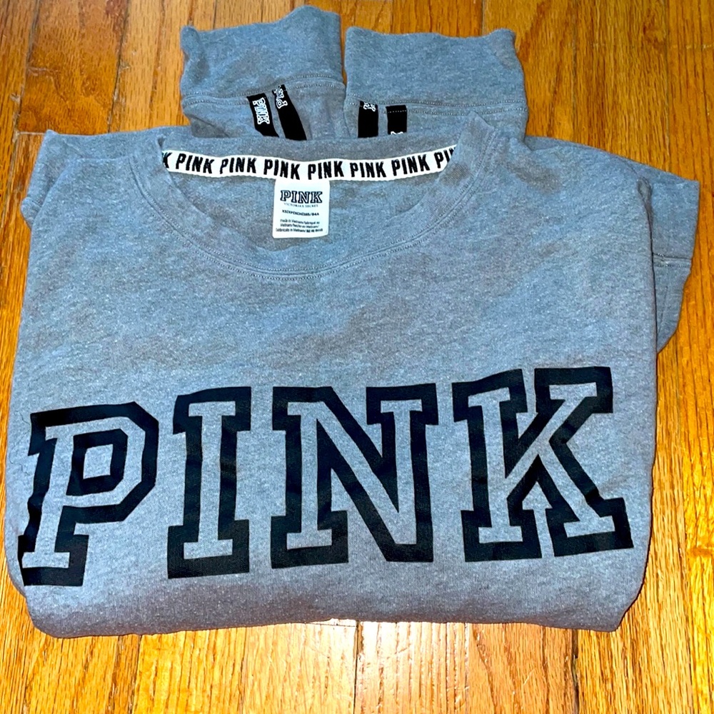 Victoria Secret Pink crew neck sweatshirt
